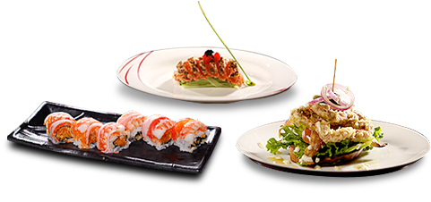 With Delicious And Colorful Creations Poc American - California Roll (530x253), Png Download