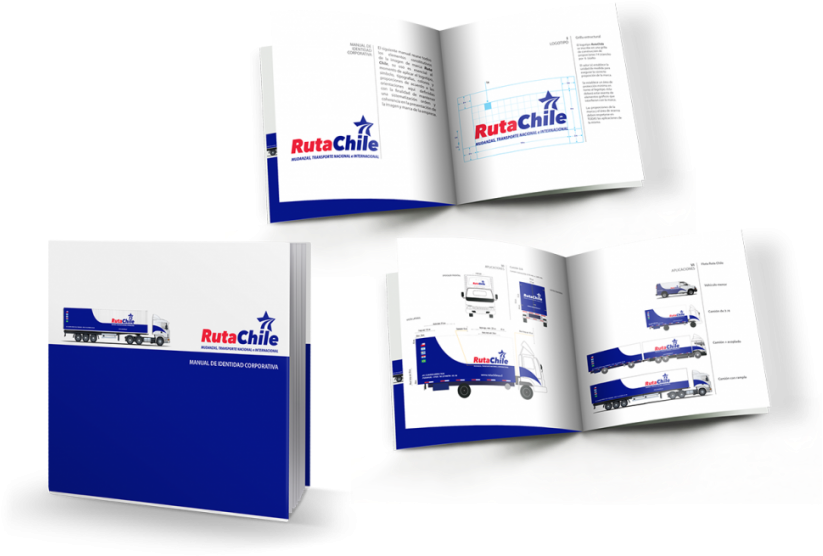 Nueva Imagen Corporativa Transportes Ruta Chile - Corporate Image (869x600), Png Download