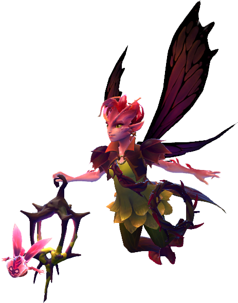 Dota 2 Dark Willow (629x616), Png Download