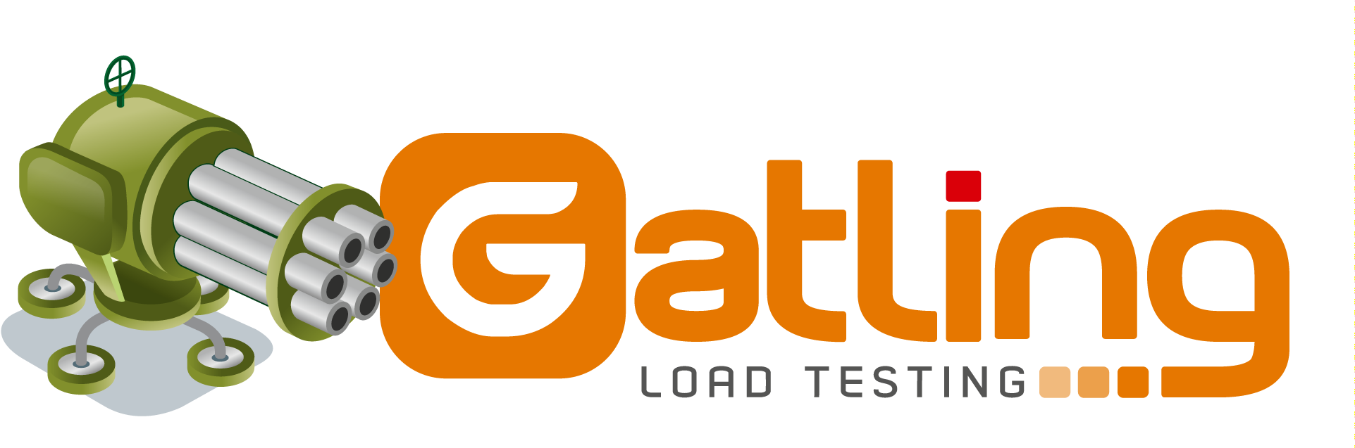 Http - //new - Gatling - Io/wp Gatling Logo Bat 2 - - Gatling Testing (2000x636), Png Download
