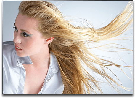 Blonde Lady With Long Blonde Hair - Jeannie's Chapel Street Salon (970x364), Png Download
