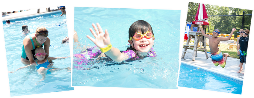 Woodmont Swim - Swimming (868x331), Png Download