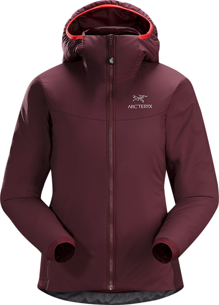 Atom Lt Hoody Women's Crimson - Arcteryx Atom Hoody Women's (450x625), Png Download