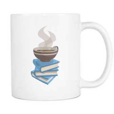 Books And Coffee Go Together - Coffee Book Clip Art (400x400), Png Download