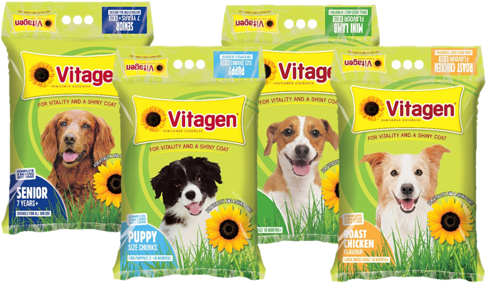 Our Dog Food Range - Vitagen - Adult Large Breed Grilled Steak - 20kg (727x420), Png Download