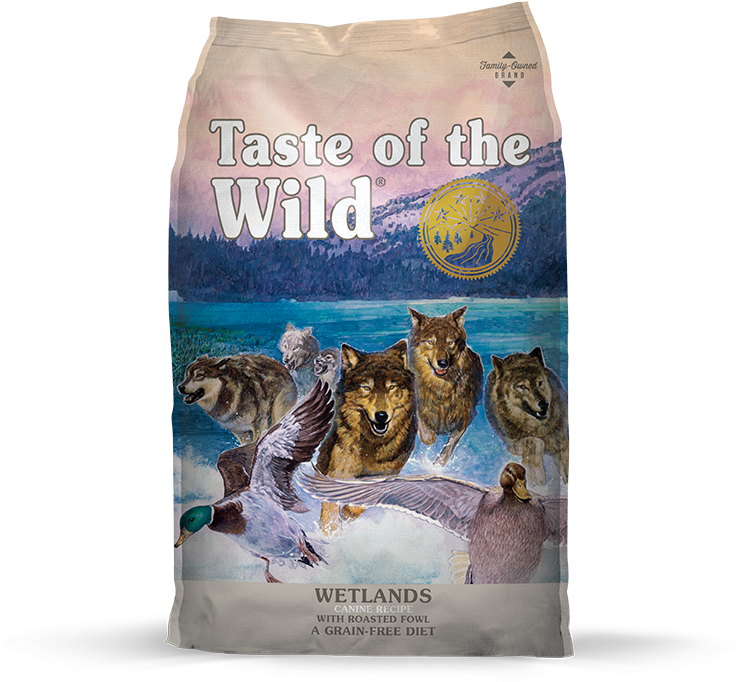Taste Of The Wild Wetlands Dry Dog Food - Taste Of The Wild Wetlands (759x681), Png Download