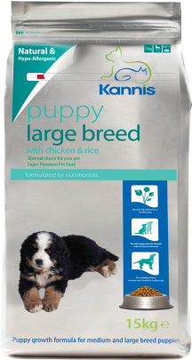 Kannis™ Puppy Large Breed Dog Food - Sticker Fun Pack Puppies (430x404), Png Download