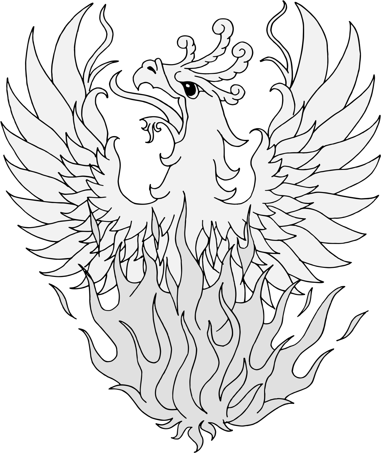 Details, Png - Phoenix Heraldry (1237x1467), Png Download