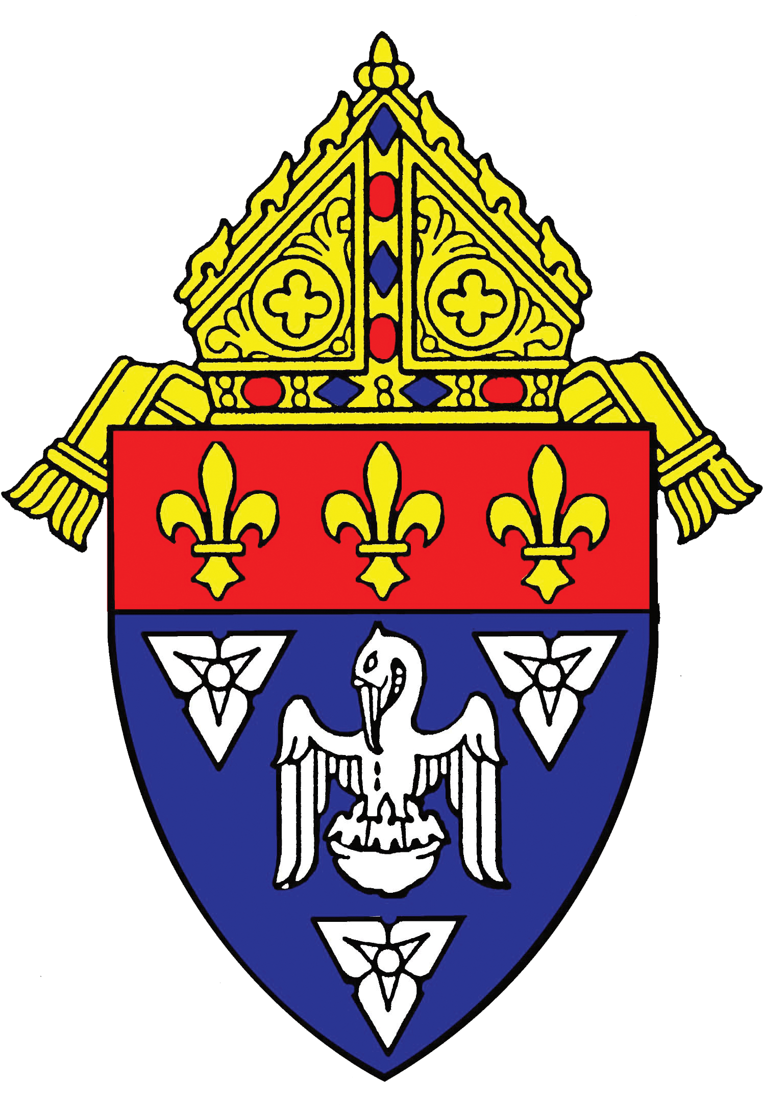 Archdiocese Of New Orleans (1609x2230), Png Download