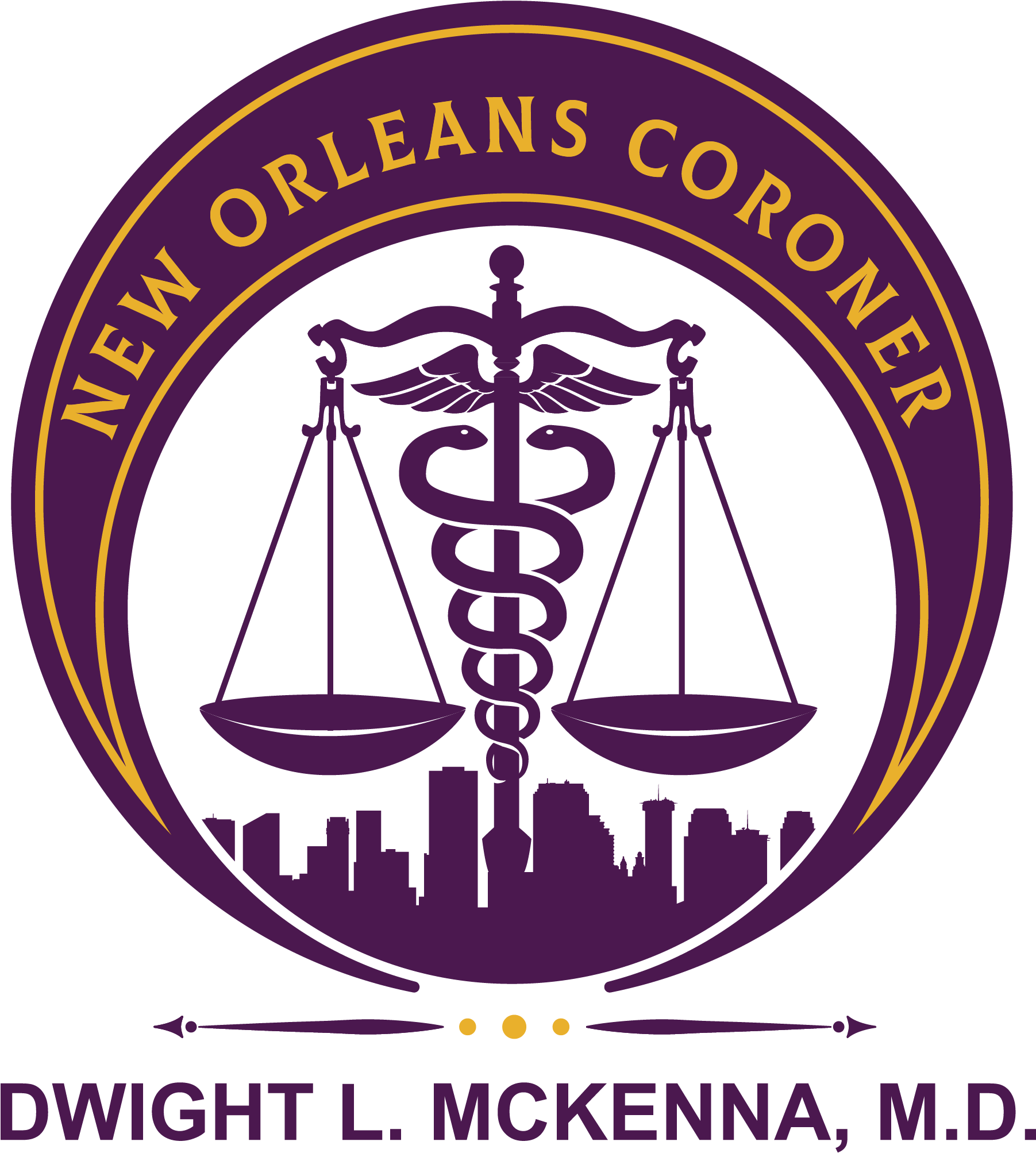 Orleans Coroner - New Orleans (2100x2100), Png Download