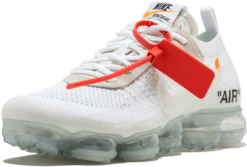 Nike X Off White Vapormax White - Vapormax Off White 2.0 White (600x360), Png Download