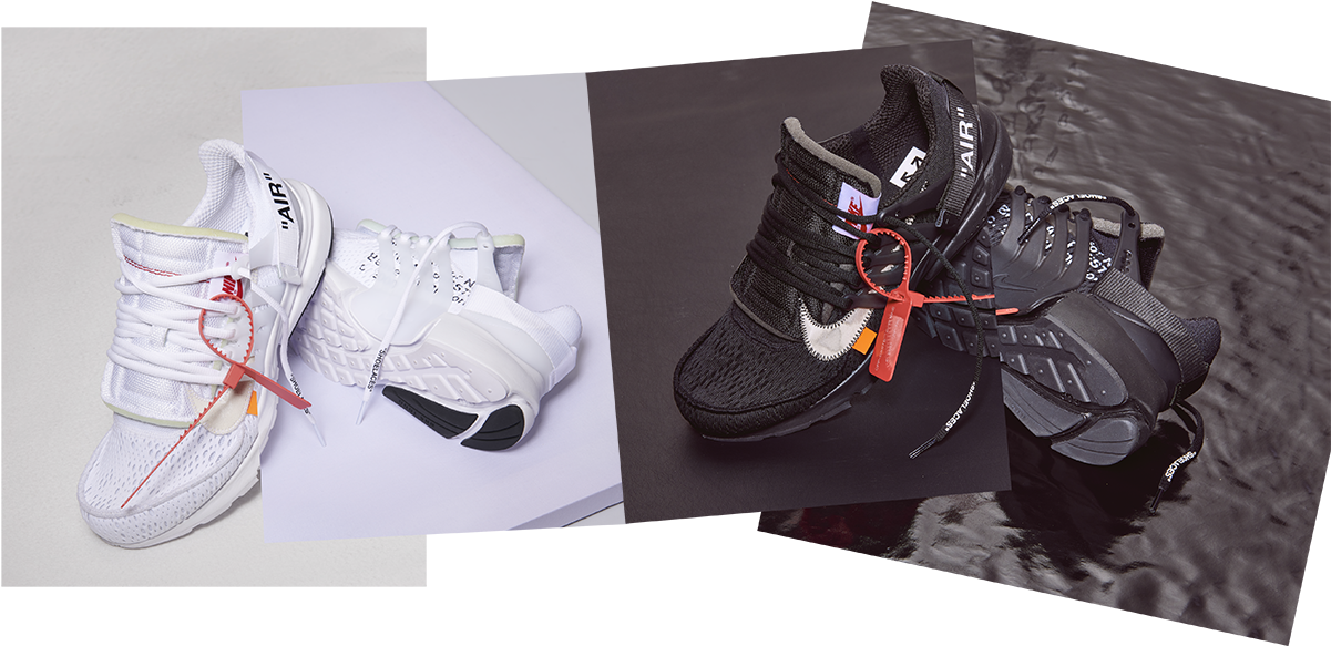 Other Emails From Off-white Italy - Off White X Nike Air Presto White (1200x707), Png Download