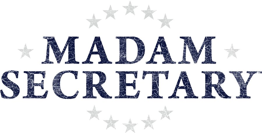 Madam Secretary Distress Logo Women's T-shirt - Madam Secretary Logo (936x575), Png Download