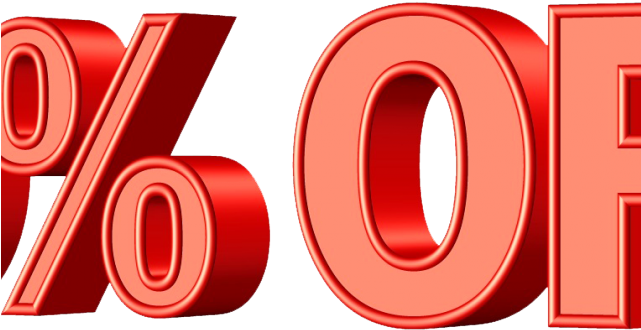 Sale Clipart Transparent - 50 %off (640x480), Png Download
