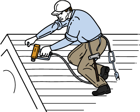 Rooftop Clipart General Contractor - Clip Art (466x358), Png Download