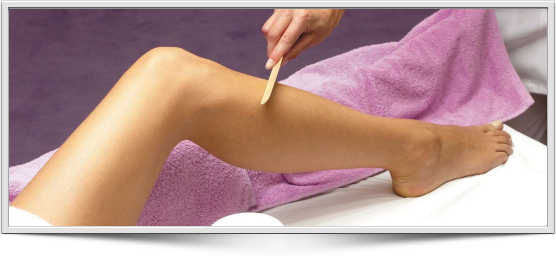 Waxing Hair Removal At Lakeside Skincare And Spa In - Leg Waxing (556x256), Png Download