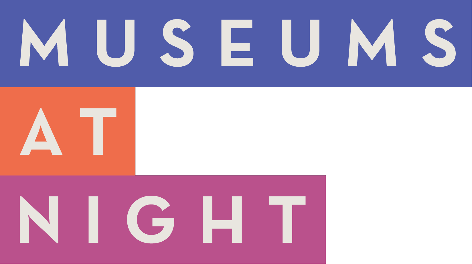 Museums At Night - Museums At Night Logo (1649x923), Png Download