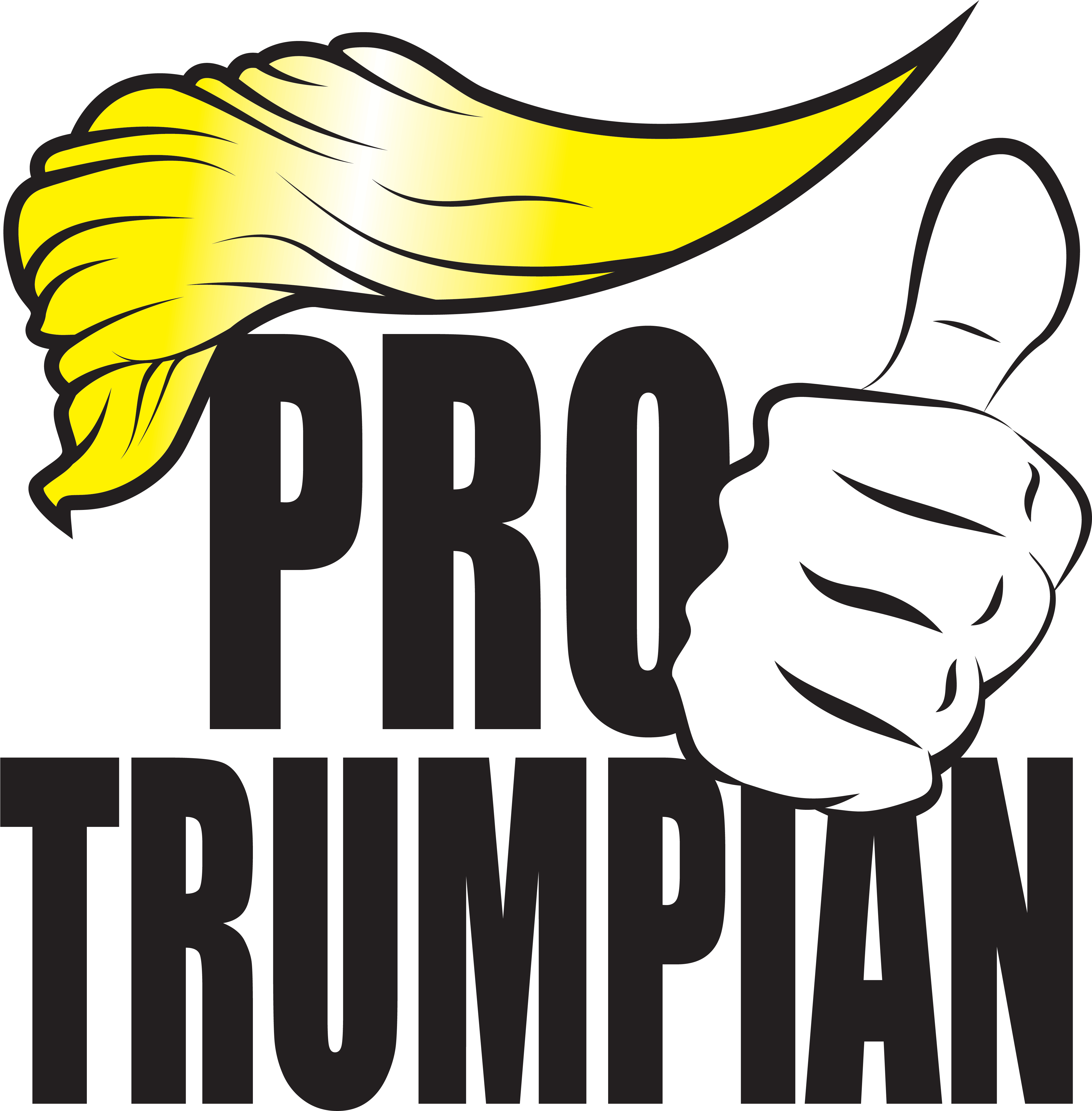 Buy Now Anti-trump - Pro Trump Logos (4500x5400), Png Download