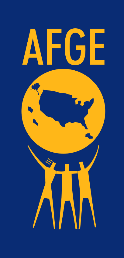 Afge Official Logo - American Federation Of Government Employees Logo (1000x893), Png Download