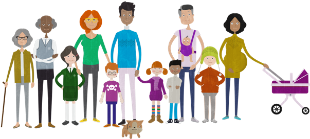 Family Webres - Child (640x301), Png Download