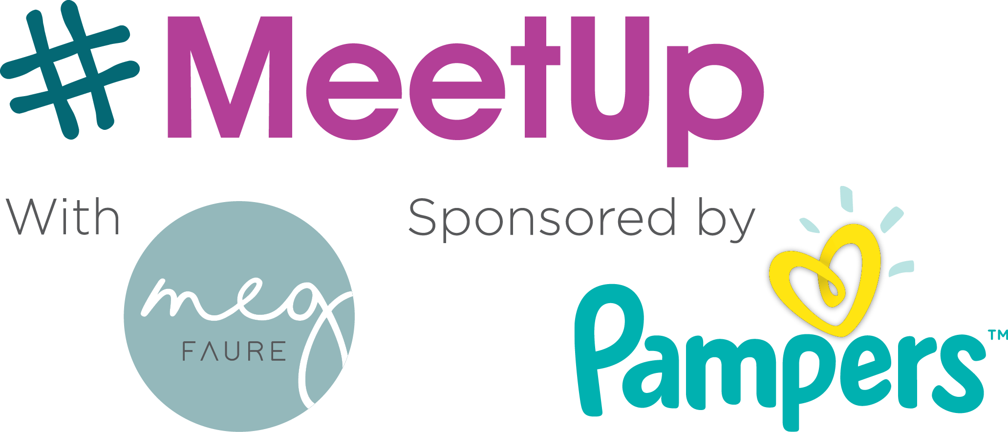 2018 Meetup Logo - Pampers New Baby Sensitive Baby Wipes (2063x885), Png Download
