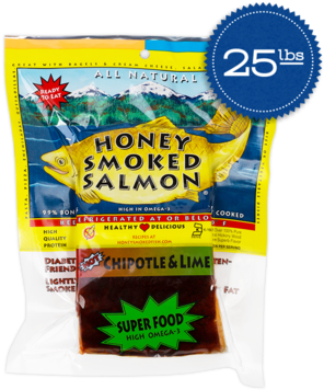 Honey Smoked Salmon, Original (600x600), Png Download