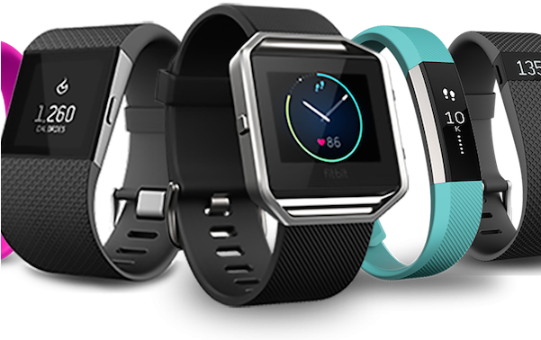 Fitbit Blaze - Large - Black (600x400), Png Download