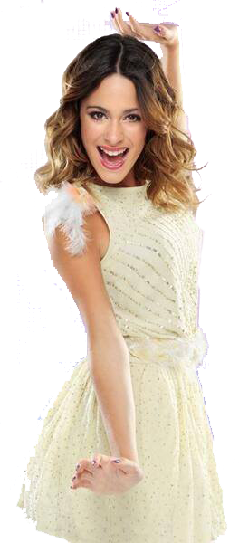 Nueva Foto Promocional Para Violetta En Vivo By Tinistoesselfan-d6aubqw - Disney Violetta Eau De Toilette Spray 50ml (264x600), Png Download