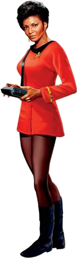 Png Uhura - Star Trek Magnetic Bookmark - Uhura (236x594), Png Download