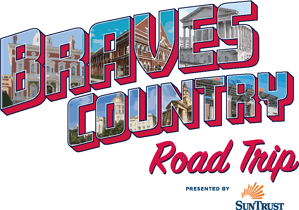 [attachment] The Atlanta Braves Will Visit Three Cities - Suntrust (1115x702), Png Download