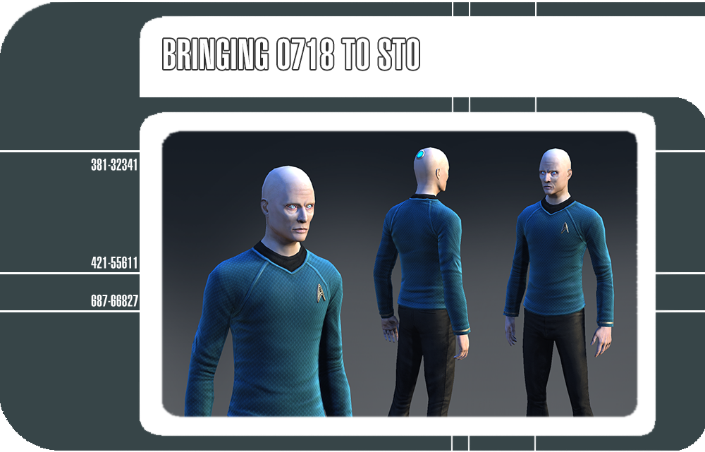 Star Trek Online - Star Trek Online 0718 Bridge Officer (1000x641), Png Download