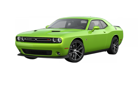 Dodge Challenger - Green Dodge Png (450x300), Png Download