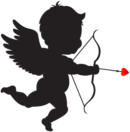 Cupid Clipart Angel - Cupid Clipart (450x456), Png Download