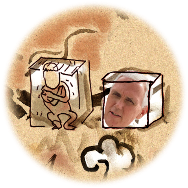 Thieving, Gambling, Corruption - Cartoon (800x800), Png Download