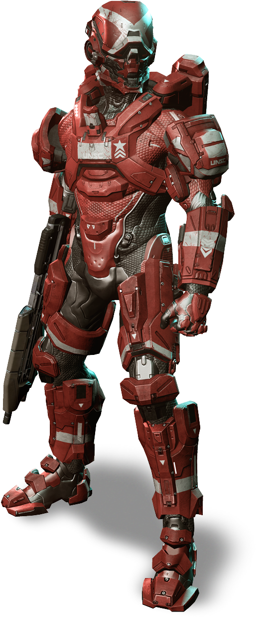 Mjolnir Locus - Halo 4 Spartan Warmaster (726x1290), Png Download