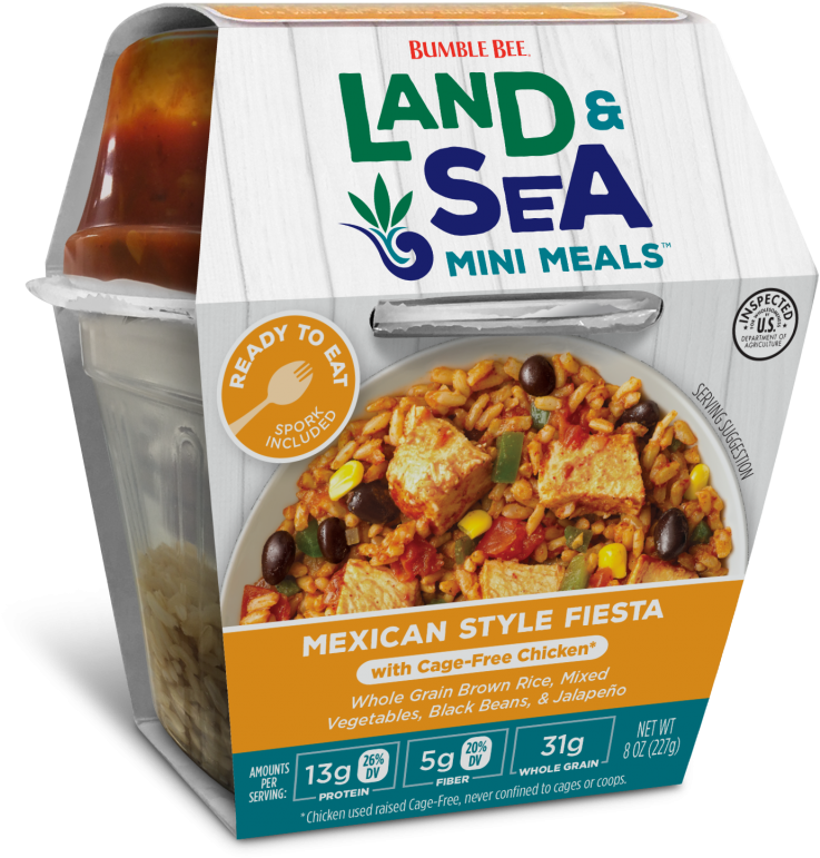 Mexican Style Fiesta Mini Meal - Convenience Food (800x774), Png Download