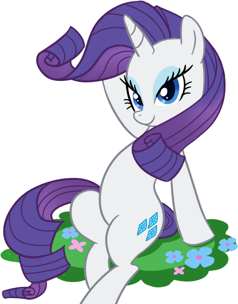 File 140866500450 - Rarity Sexy Pose (1000x1000), Png Download
