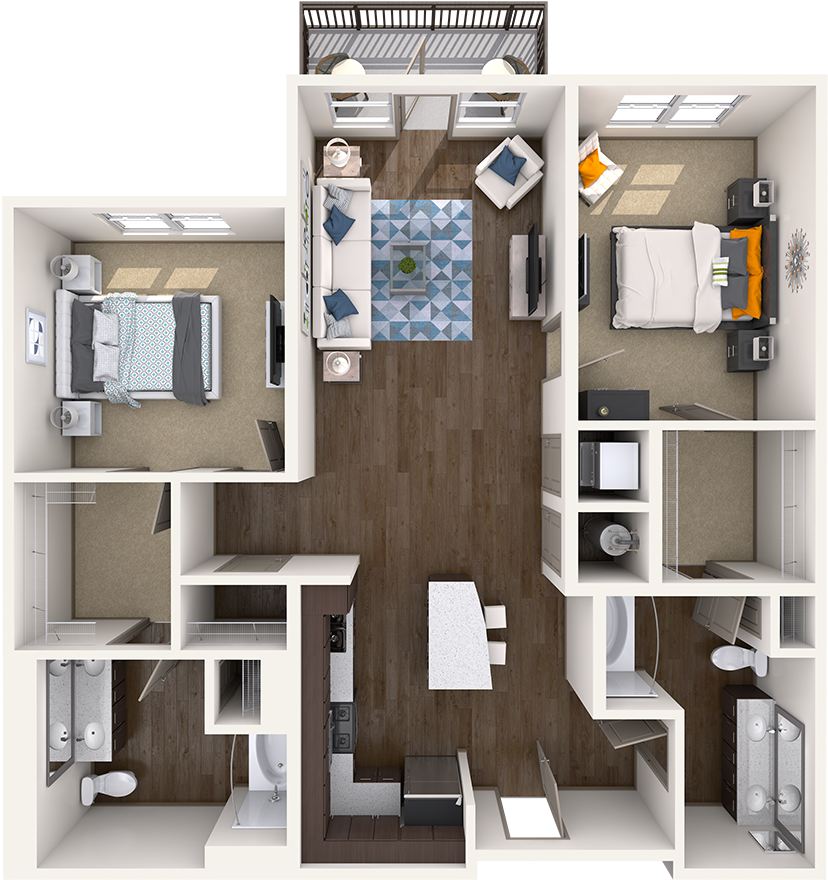 Locus - Destinations Spring Valley Apartments (1200x900), Png Download