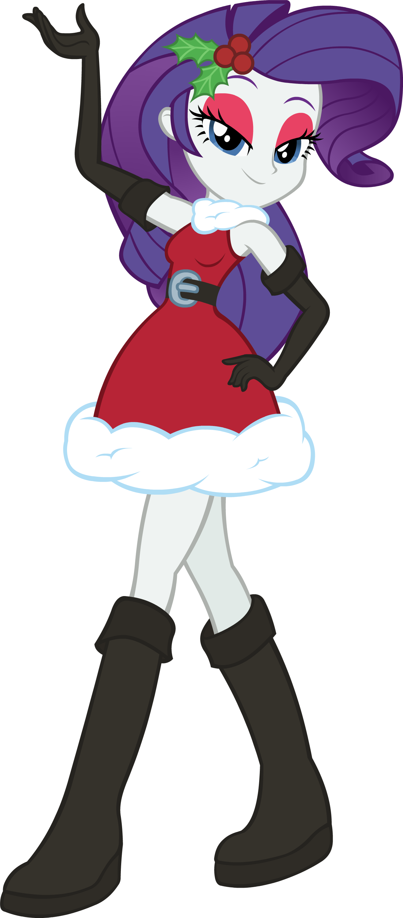 A Christmas Rarity Doctor Rarity Pinterest Rarity Png - Rarity Christmas (1317x3000), Png Download