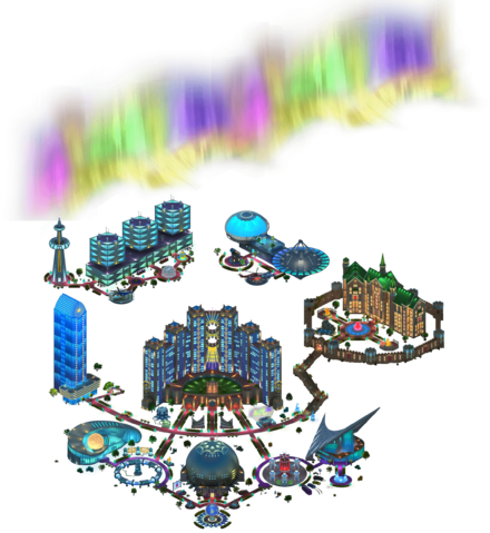 Northern Lights Area - Aurora (440x479), Png Download