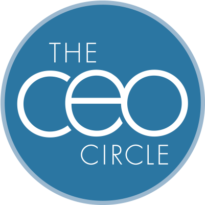 Ceo Logo Spot-bluer 2x - Circle (850x400), Png Download