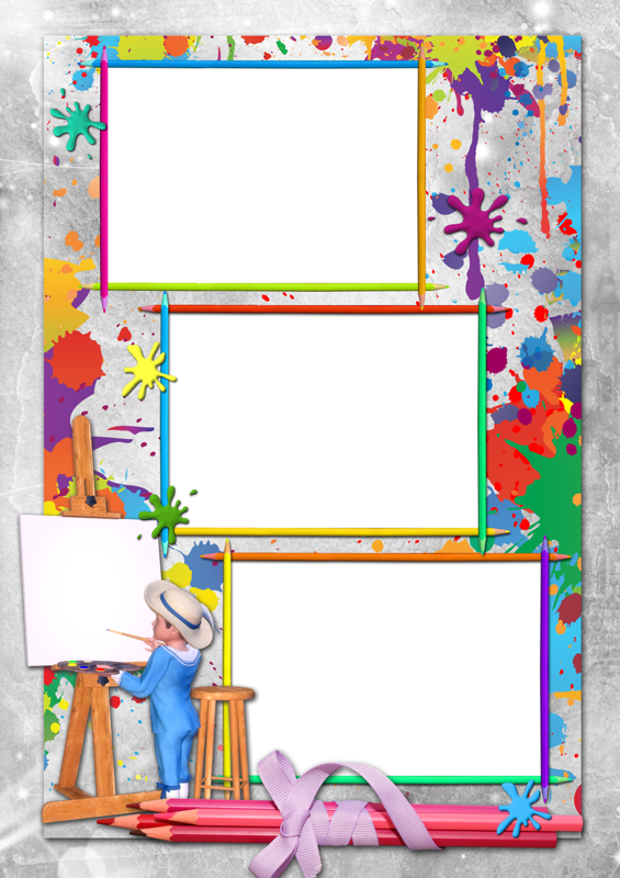 Рамочки - School Portfolio Frame (565x800), Png Download