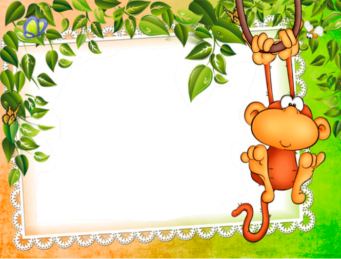 Attractive Kids Pictures Frames In Photo 1mobile Com - Kids Frames (665x505), Png Download