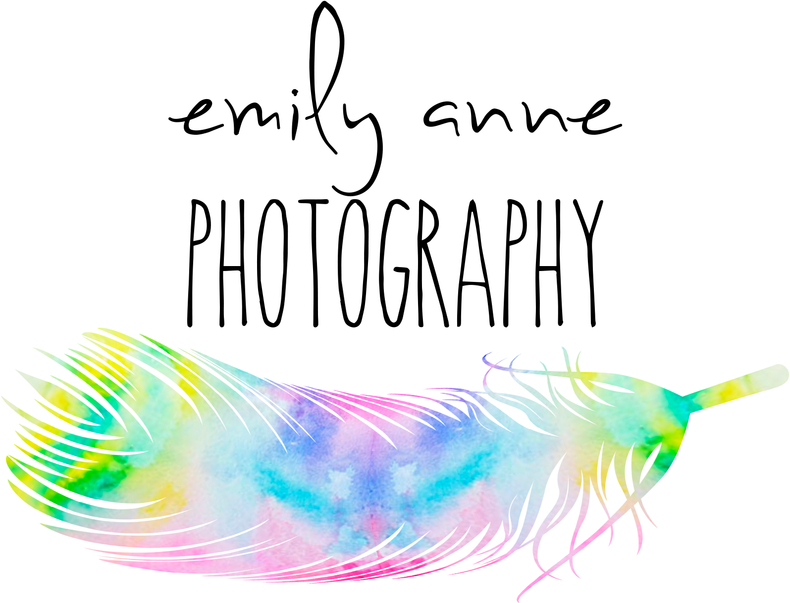 Feather Logo Black - Party Hat (3300x2550), Png Download