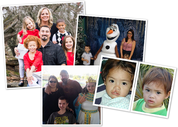 Selection Of Family And Child Photos - Child (612x437), Png Download