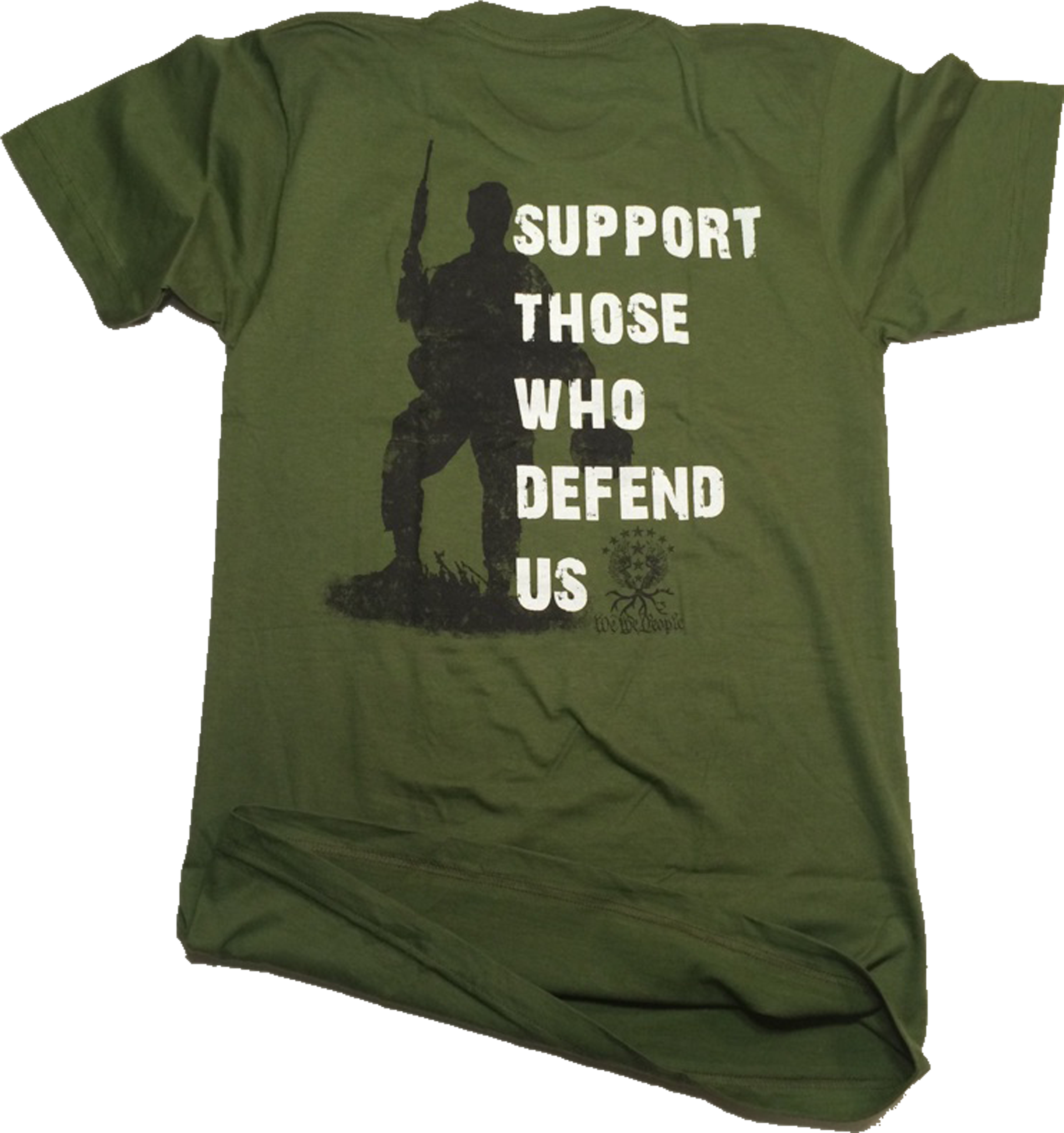 Support - Olive Drab (3300x3300), Png Download