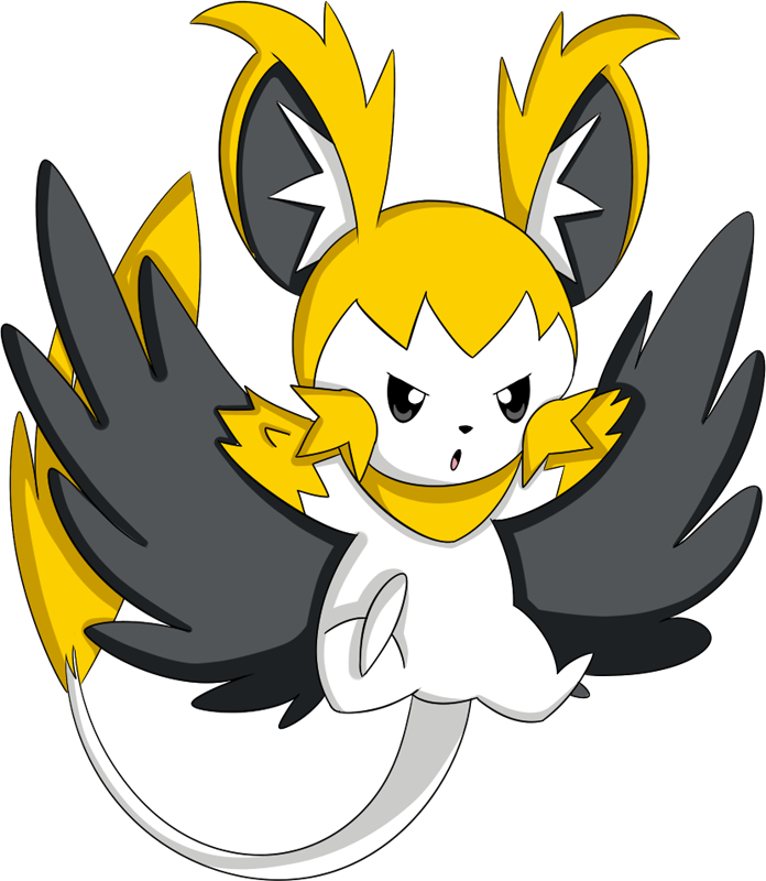 Mega Emolga Pokédex - Pokemon Emolga Mega Evolution (696x800), Png Download