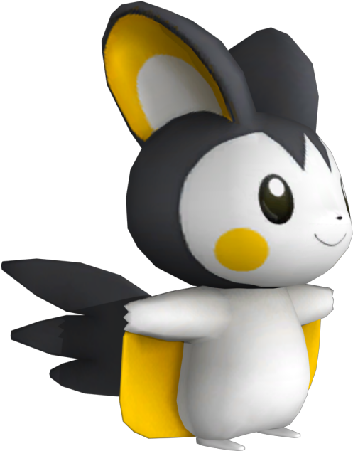 Download Zip Archive - Emolga Model (750x650), Png Download