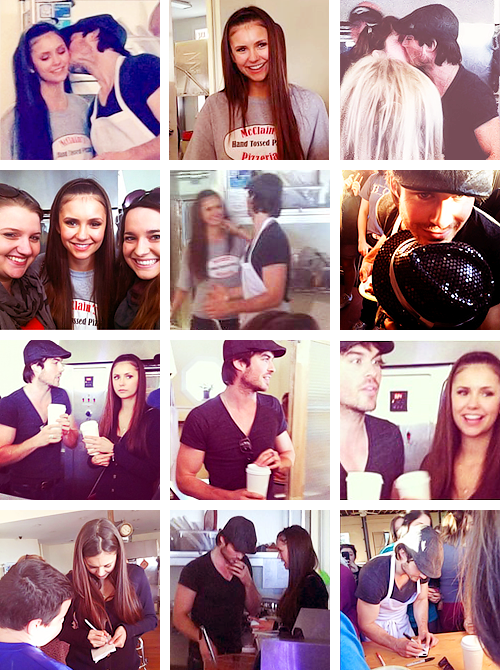 Mine Ian Somerhalder Nina Dobrev Nian Mine* Nina X - Ian Somerhalder (500x670), Png Download
