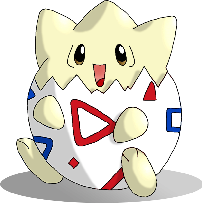 Emolga Is Irises Pokemon And I Think Shes Awesome - Cute Togepi Pokemon (829x964), Png Download